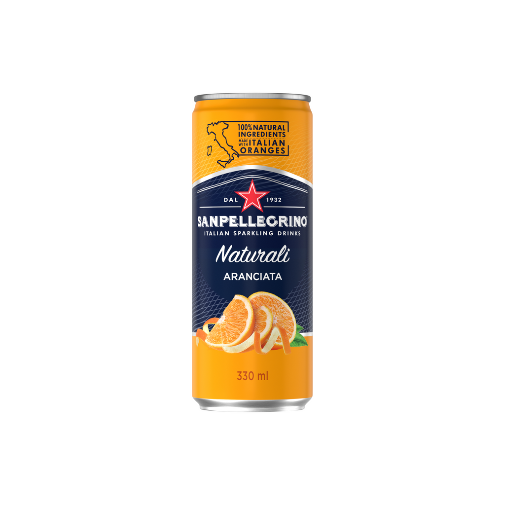 San Pellegrino Aranciata - narancs szénsavas üdítő - 0,33l