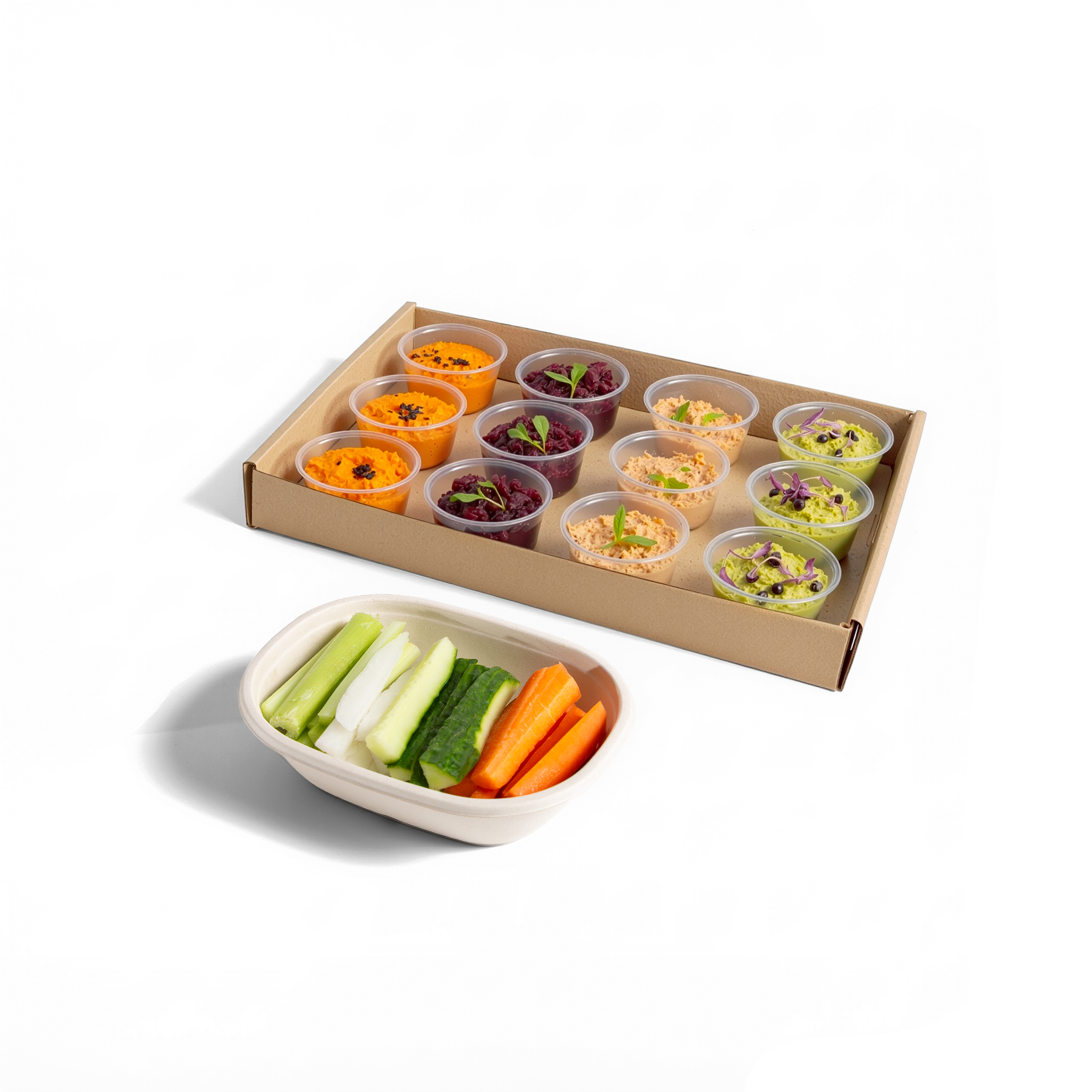 Vegán mártogatós box - 12db