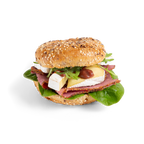 Breseola marhasonkás, brie sajtos Bagel Box - 6db