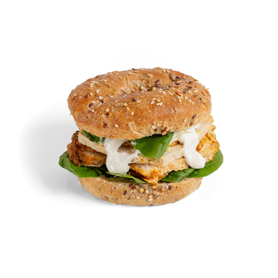 Szarvasgombás-Sültcsirkés Bagel - 2db
