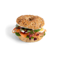 Füstölt lazacos, kapros sajtkrémes Bagel Box - 6db