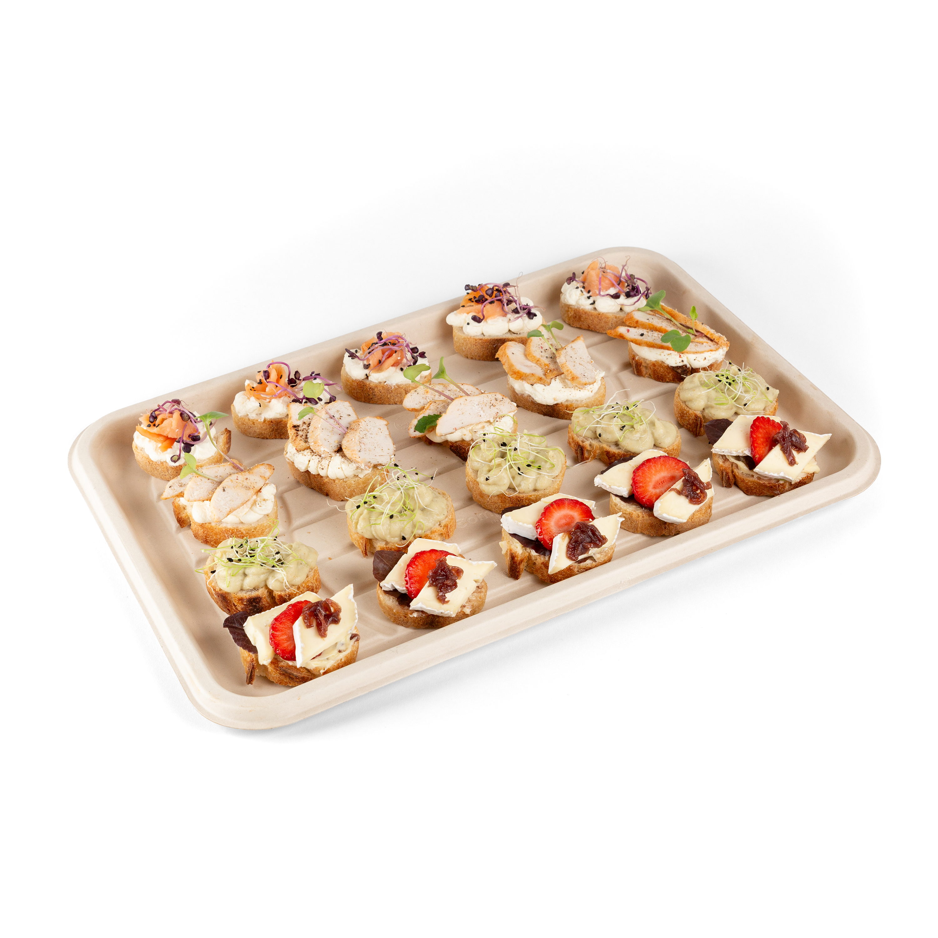 Gourmet Koktél Szendvics Tálca - 20db