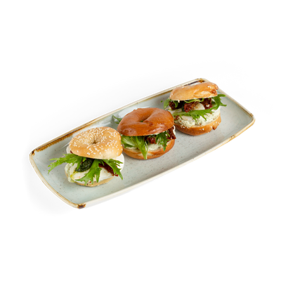 Caprese Mozzarella Mini Bagel