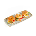 Füstölt lazacos-krémsajtos Mini Bagel - 15db
