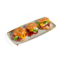 Prosciuttós Mascarponés Pestós Mini Bagel - 15db