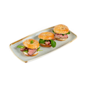 Füstölt kacsamelles-füge chutney-s Mini Bagel - 15db