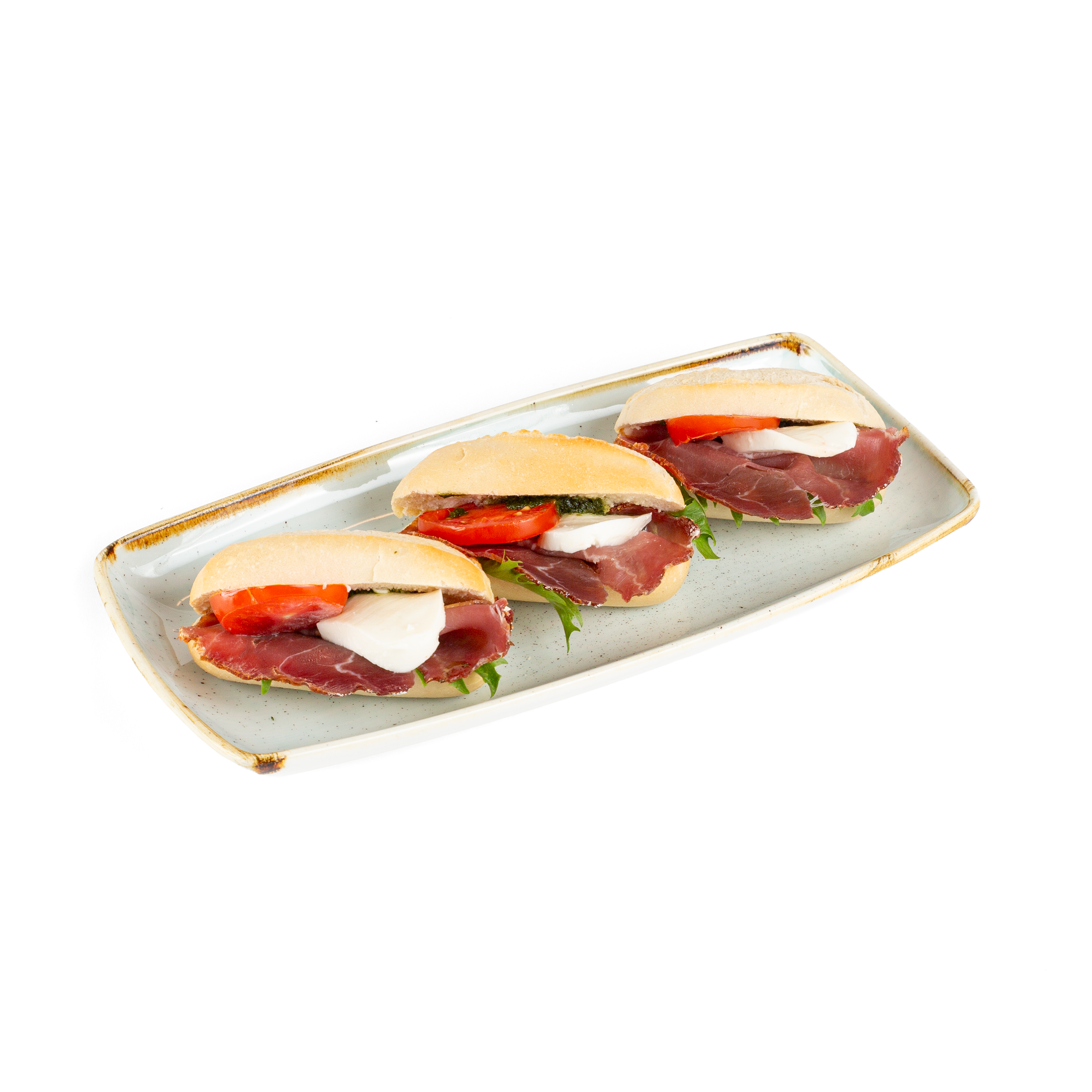 Feketeerdő Sonkás-Mozzarellás Mini Bagett - 20db